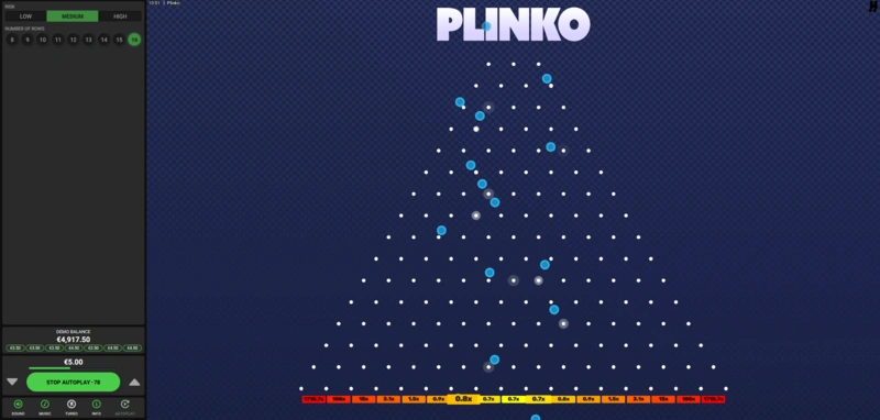 Plinko slot demo
